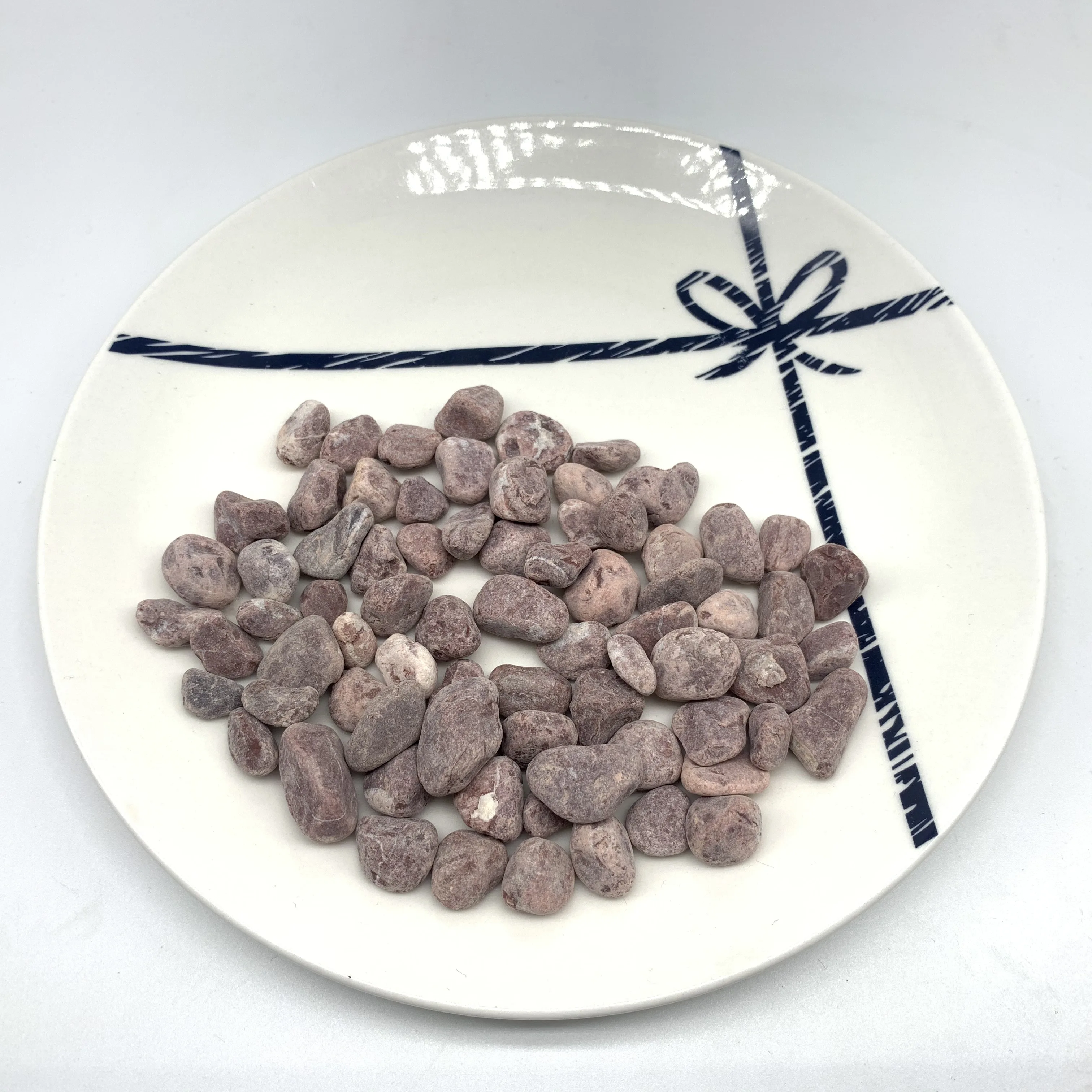  Куриные кровли красные натуральные мраморные чипсы Горох