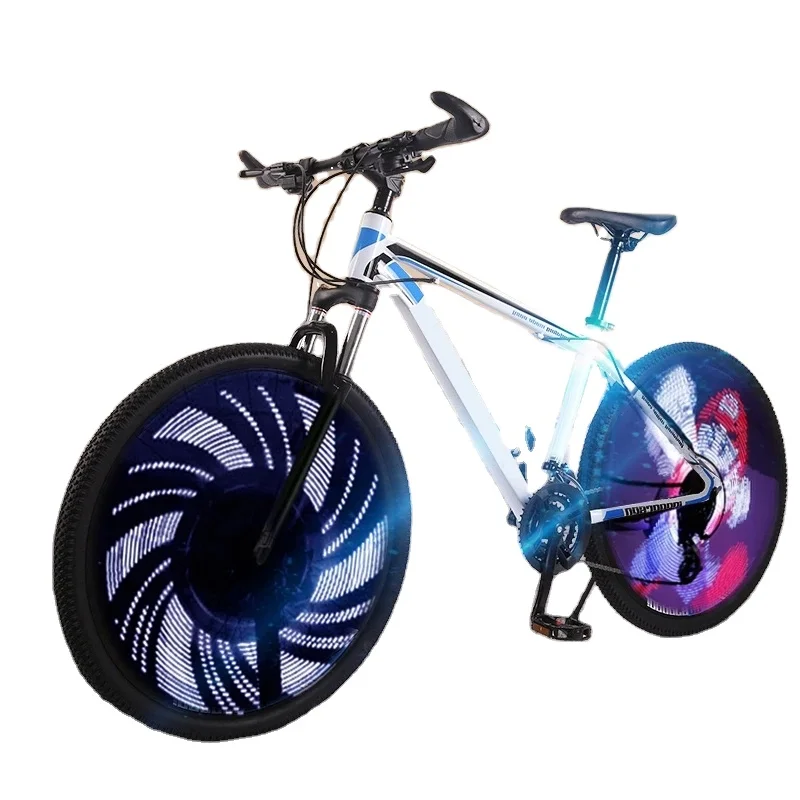 2021 год, Индивидуальные OEM программируемые велосипедные светодиодные привлекательные наружные фонари для велосипедных спиц, перезаряжаемые фонари для велосипедных колес