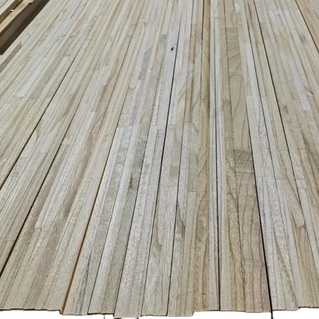 JLD Finger Joint Board Cheap High Grade Furniture Paulownia Finger Joint Boards For Door Making Pine Finger Joint Board