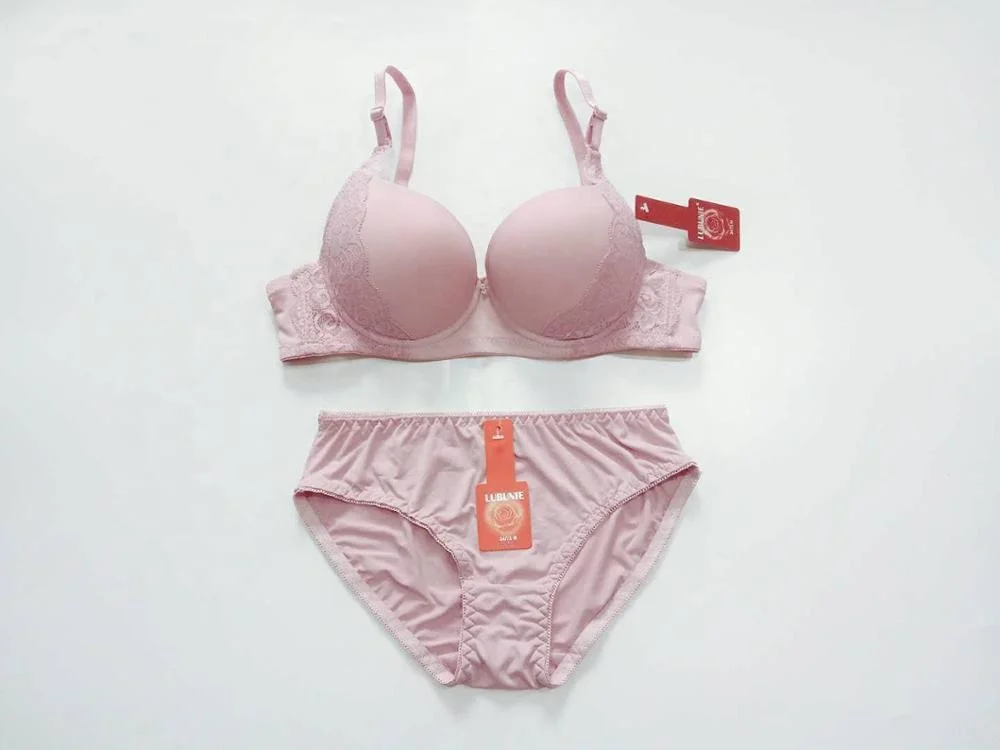 LUBUNIE women lingerie underwear women bra B cup sexy bras free sample bra & brief sets