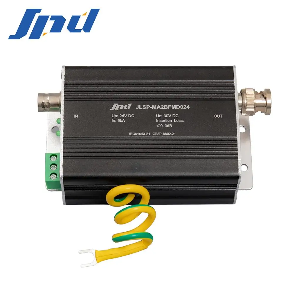 (Питание + Видео) 2 в 1 24 В 220 В AC DC CCTV IP-камера монитор устройство защиты от перенапряжения