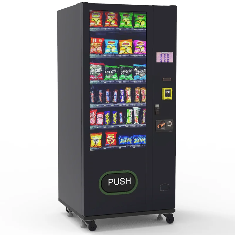 Salads,sandwiches,instant food products,cold drinks,snack vending machines