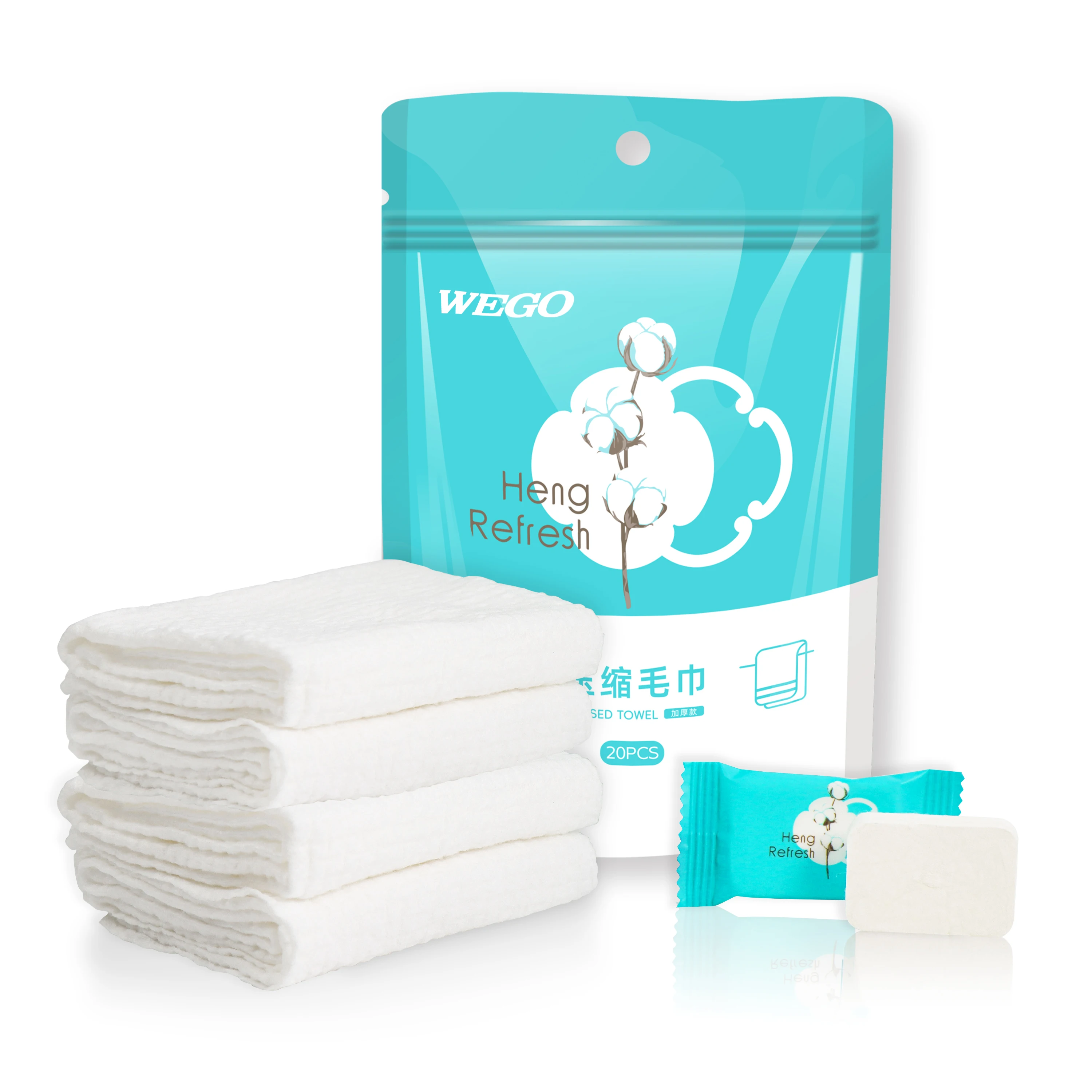 Wholesale Compressed Face Towel Disposable Towel Tablets Candy Package Portable Hotel Travel Magic Disposable Hair Mini Towel