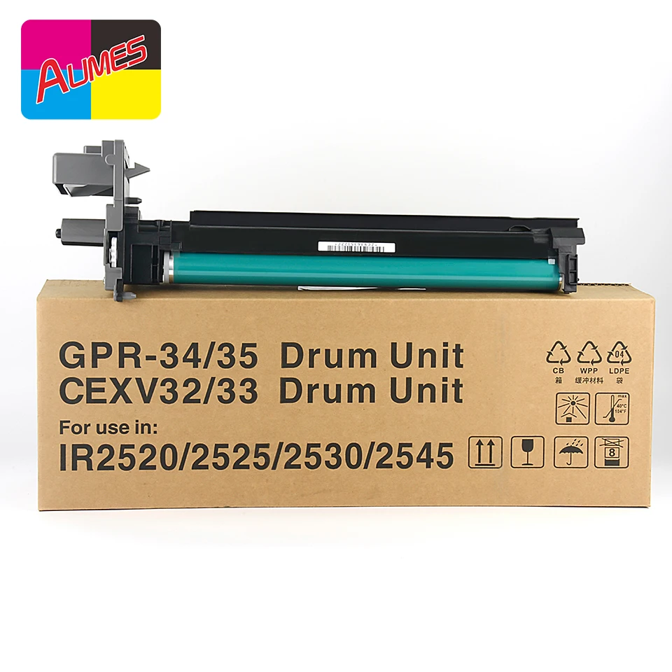 Оптовая продажа NPG51 NPG50 барабанный блок картридж для Canon IR 2520 2525 2530 2535 2545 NPG-51 GPR34 C-EXV33 Запчасти копира