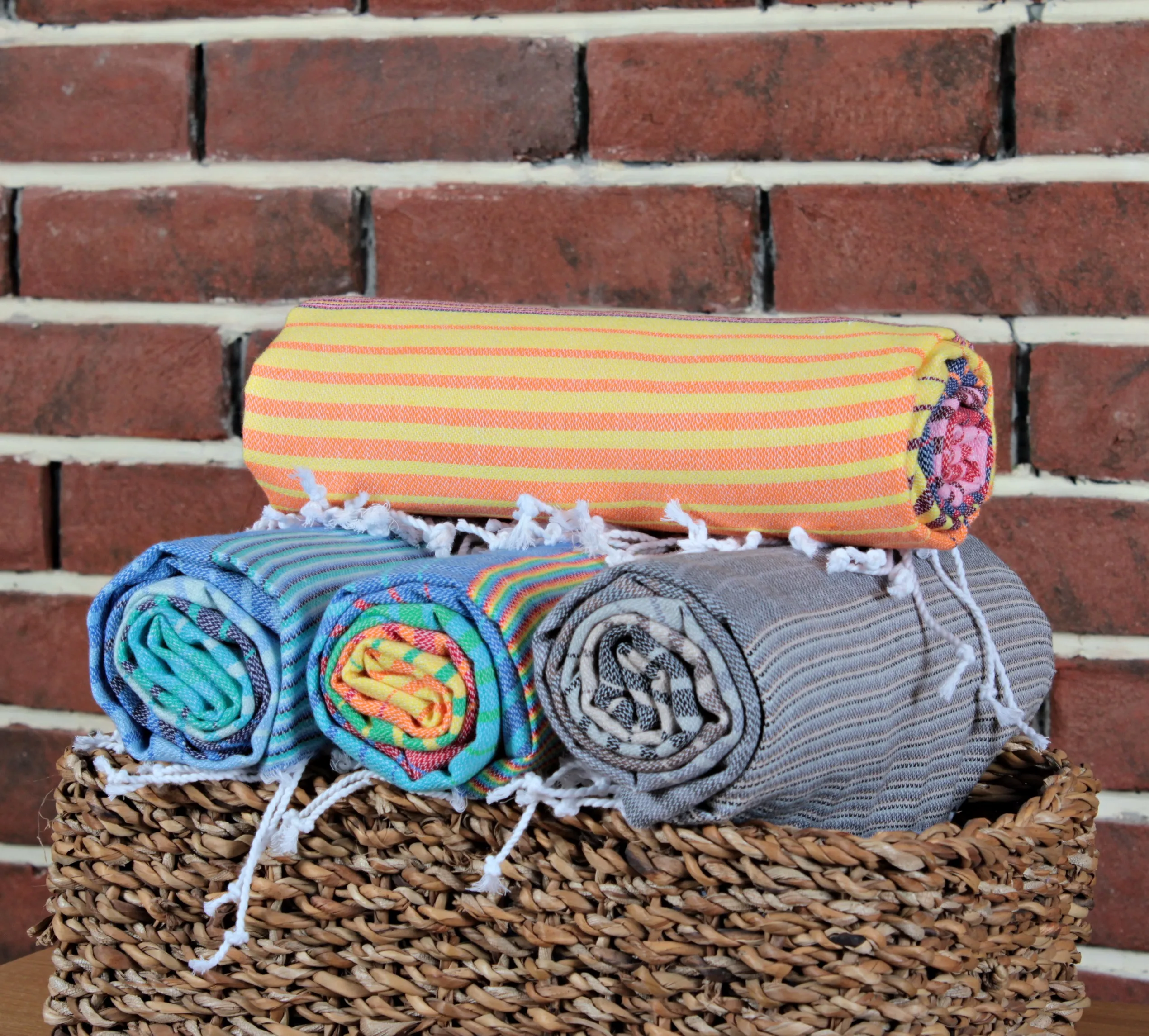 High Quality Best Price 100 Turkish Cotton Beach Towels , Peshtemal , Beach, Fouta , Hammam Towels