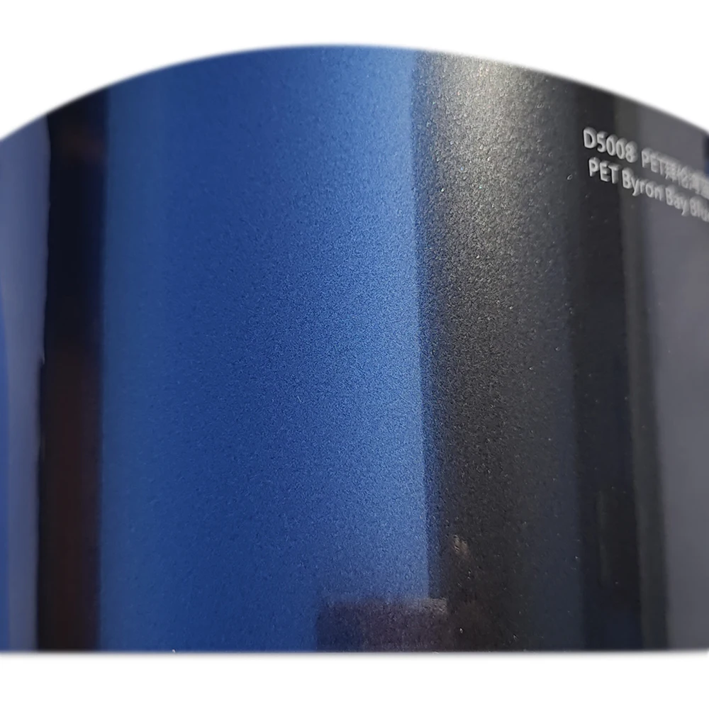 WRAPMASTER Super Gloss metallic PET Byron Bay Blue Vinyl Car Wrap custom vinyl stickers