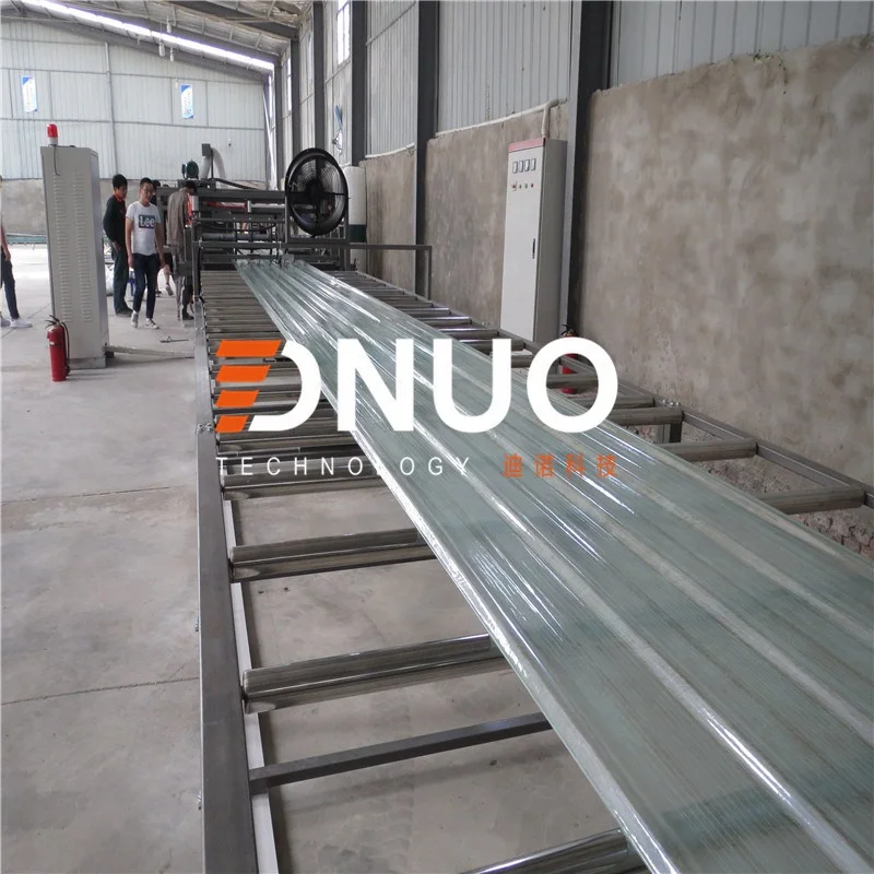 FRP fibre roofing production line