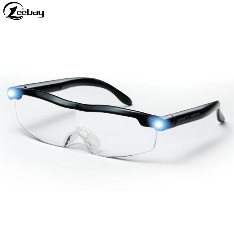 
Mighty sight with LED zoom glasses 