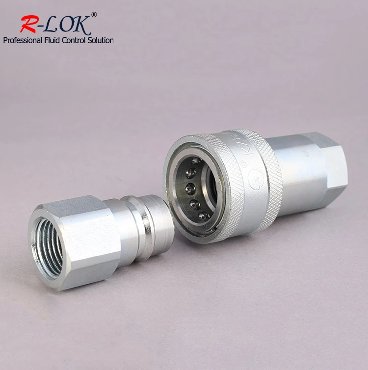 ISO7241 hydraulic quick release coupling NPT BSP high pressure KZE female male gas safe quick coupling connector for water pump