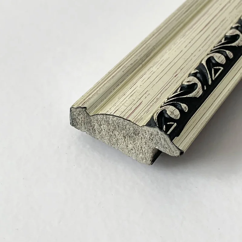 2024 new product Eco friendly PS frame moulding striated decorations PS Photo Frame moulding profile