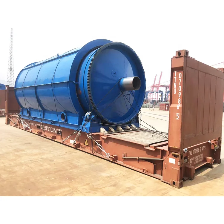 Dedusting Device System Tire Pyrolysis Plant Tyre Rubber Pyrolysis To Fuel Oil