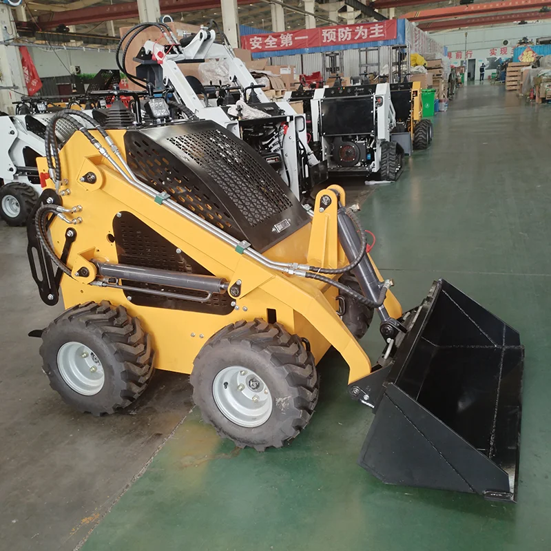 Fast Delivery Tire Skid Loader Manufacturers Chinese Tracked Mini Skid Steer Loader CE EPA Skid Steer Loader For Sale