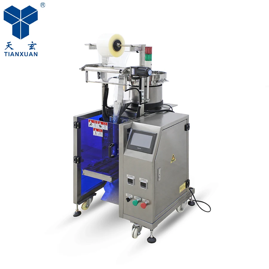 Небольшие Автоматические Вертикальные гранулы для зерновых орехов, фасольные мешки, подсчитывающая упаковочная машина, доступная цена