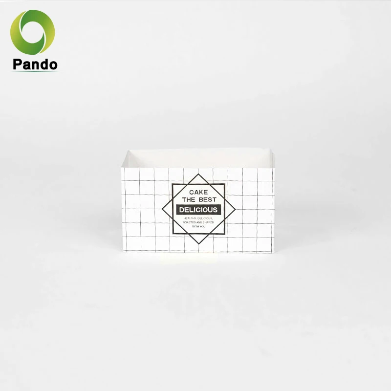 Custom Logo Wholesale Paper Packaging Egg Drop To Go Fast Food Takeaway Sandwich Box Disposable