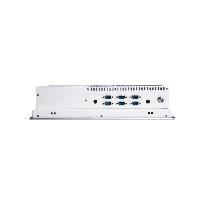 2 PCI slot fanless all in one capacitive touch panel pc industrial