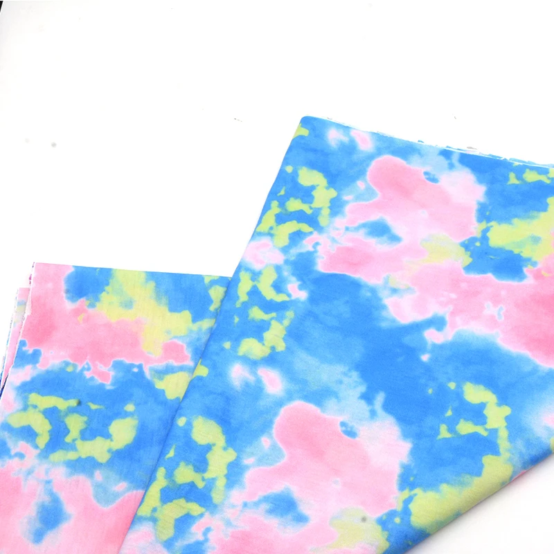 Заказной дизайн вискоза креп тканая Цифровая печатная вискозная ткань для модной одежды