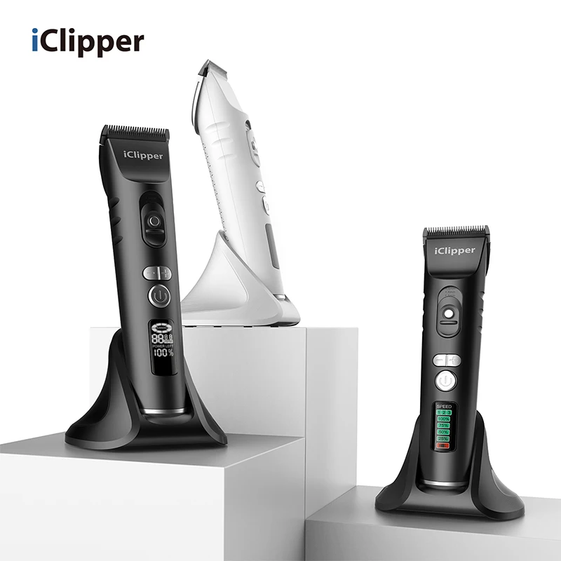  IClipper-A9s AC перезаряжаемый адаптер для машинки стрижки волос регулируемая машинка мужской