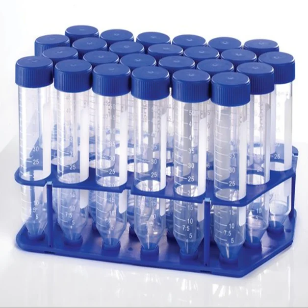 Лабораторные стерильные конические центрифуги Falcon прозрачные белые одноразовые пробирки 10 мл 15