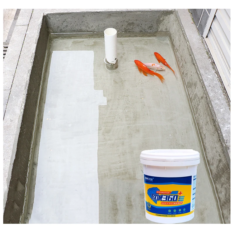 XINC JG360+ CCCW Quick joint filling penetrant crystalline waterproof coating for concrete roof