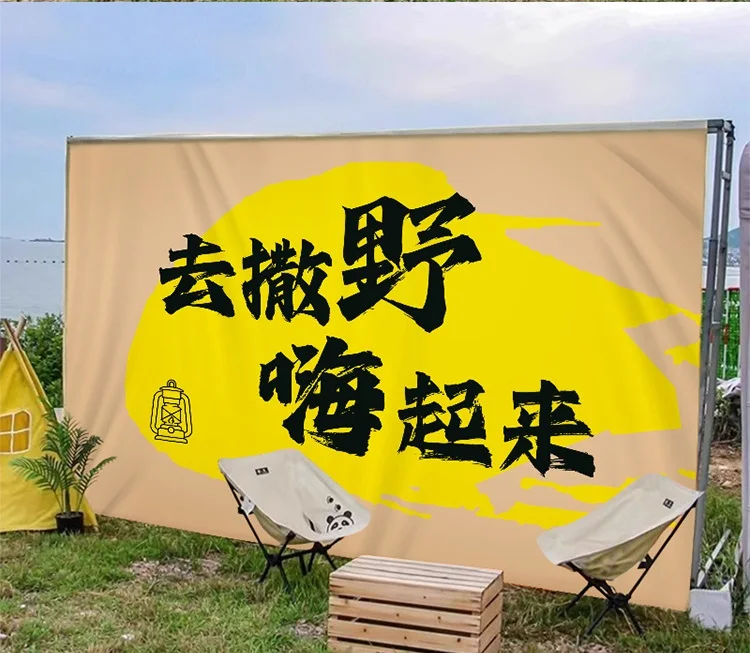 Wholesale Custom Linen Advertising Banners Personalized Flags Sublimation Blank Pennants