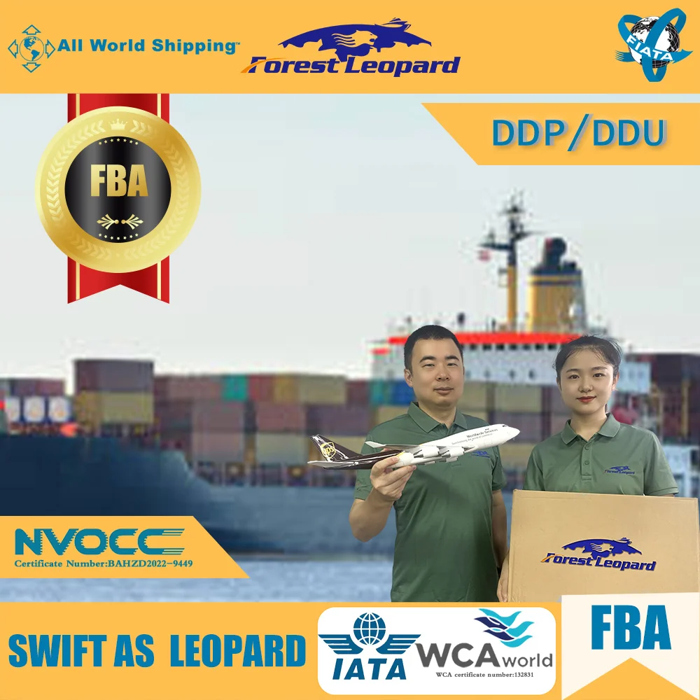 DDP china sea freight forwarder fba sea shipping usa canada uk shipping fedex door to door