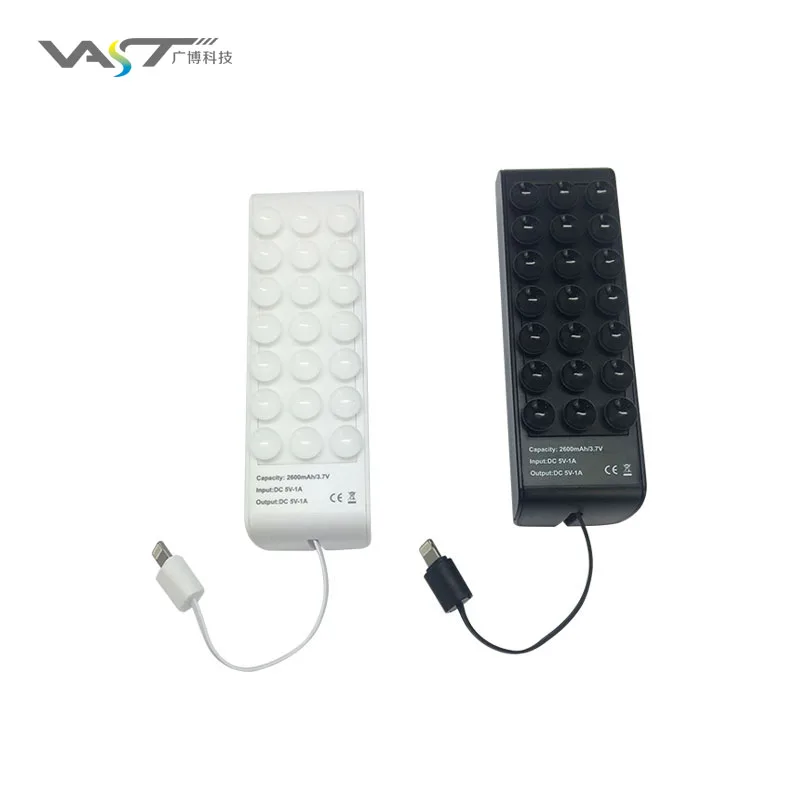 CK-007 2018 Новый power bank 2600 мАч CE Rohs весь подарок Встроенный