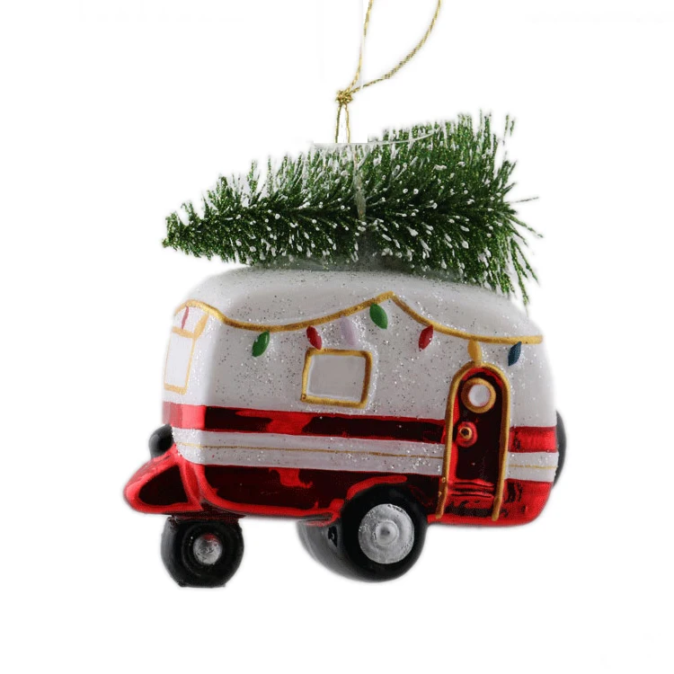 Персонализированная Рождественская елка на автомобиле, украшения, подвеска на рождественскую елку, оптовая продажа, Рождественская игрушка