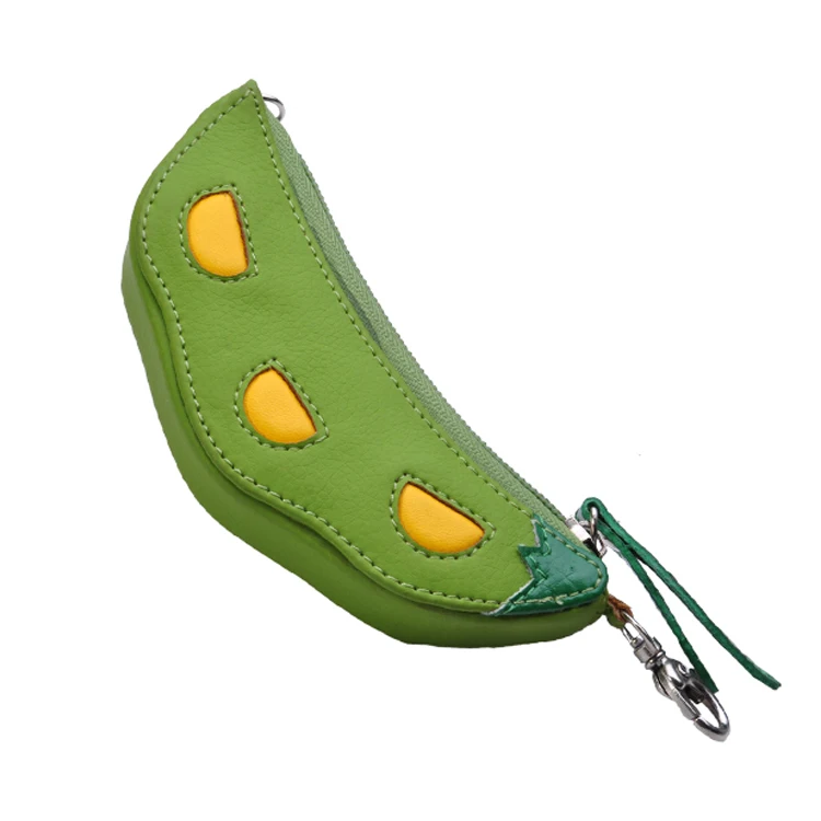 Cute nice cartoon features fruit coin wallet