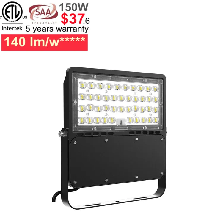 ETL CELT 5001457 led smd floodlight 150 lumen/watt guangdong manufacturer 150 w led flood light wholesale with photocell