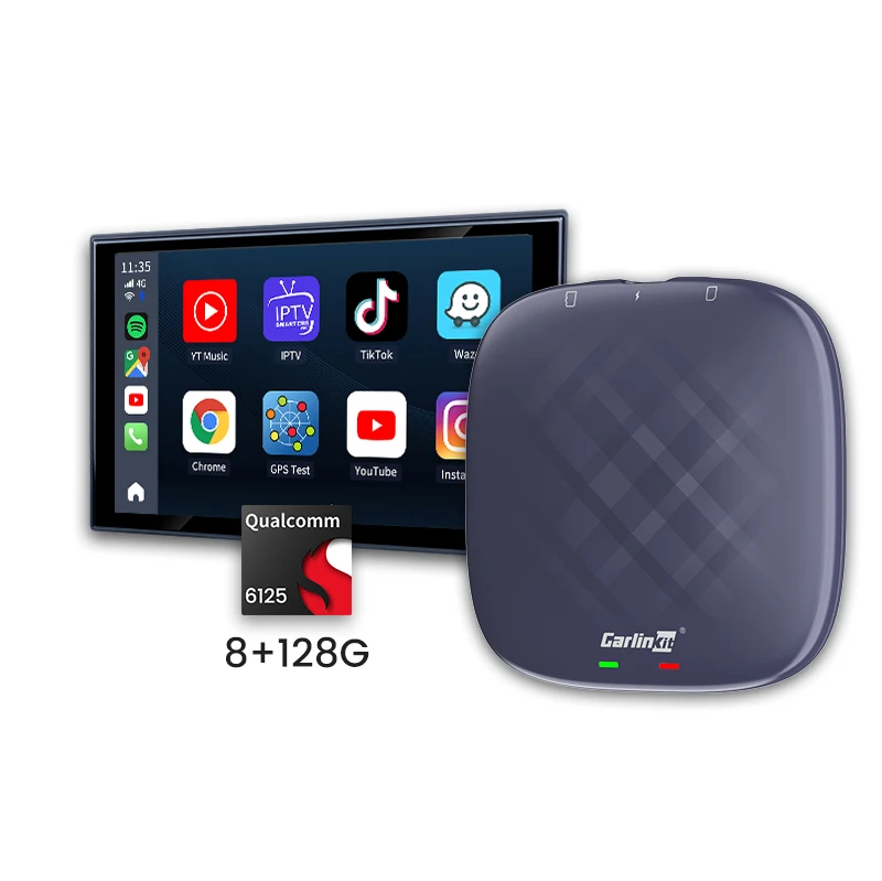 Лидер продаж с завода OEM Android 13 система Carlinkit 8 г + 128 ГБ беспроводной