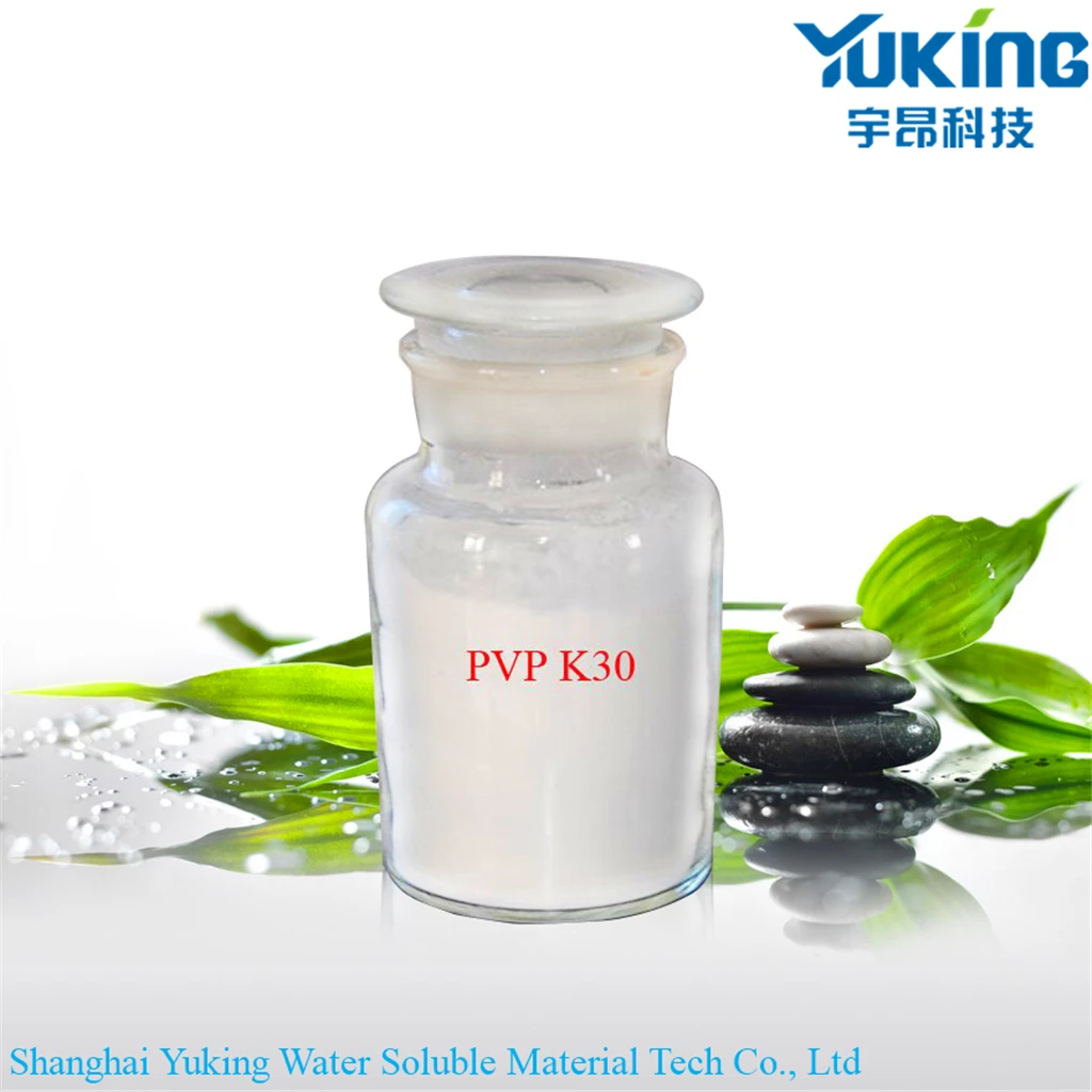 Povidone K30 PVP Polyvinylpyrrolidone Daily Chemicals USP/ EP Grade CAS No.: 9003-39-8