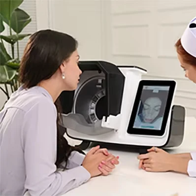 Skin care digital skin analyzer facial skin moisture analyzer