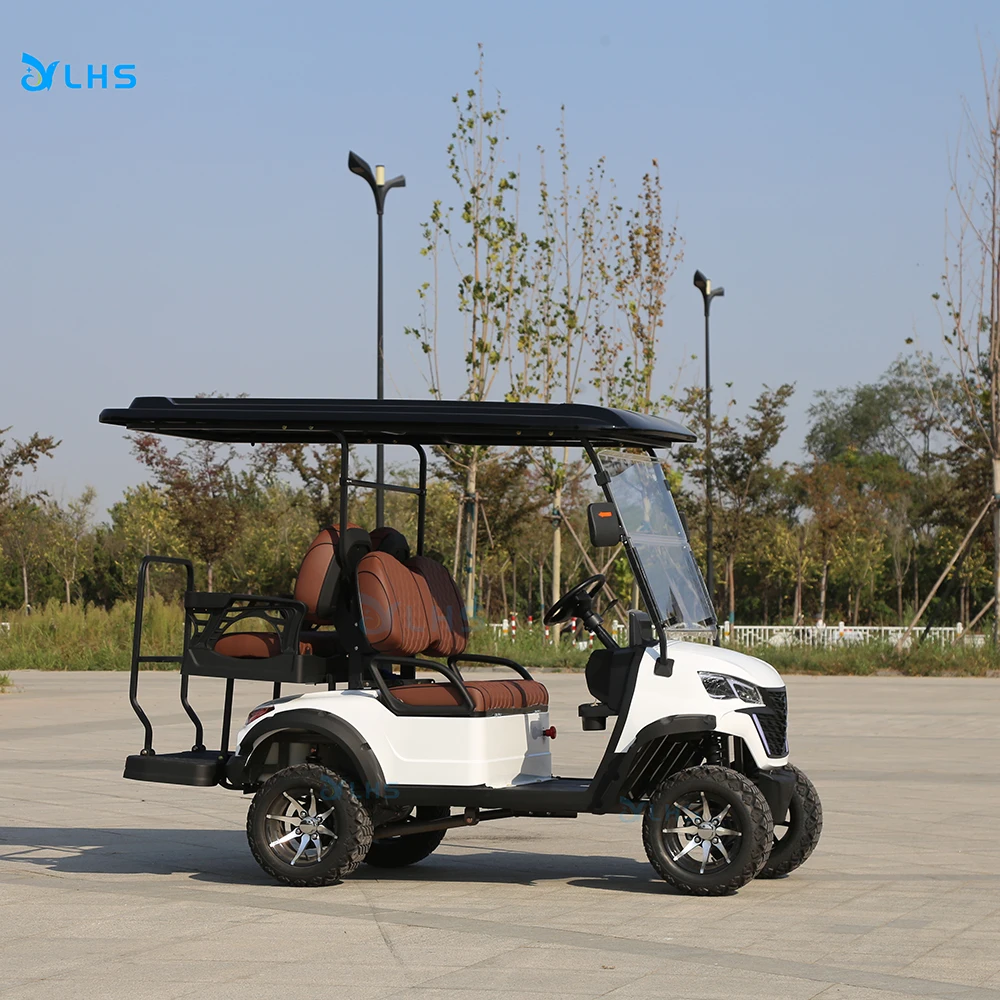 High-performance lifted electric Off Road golf buggy aluminium frame golf cart lithium luxury club car golf cart on sale