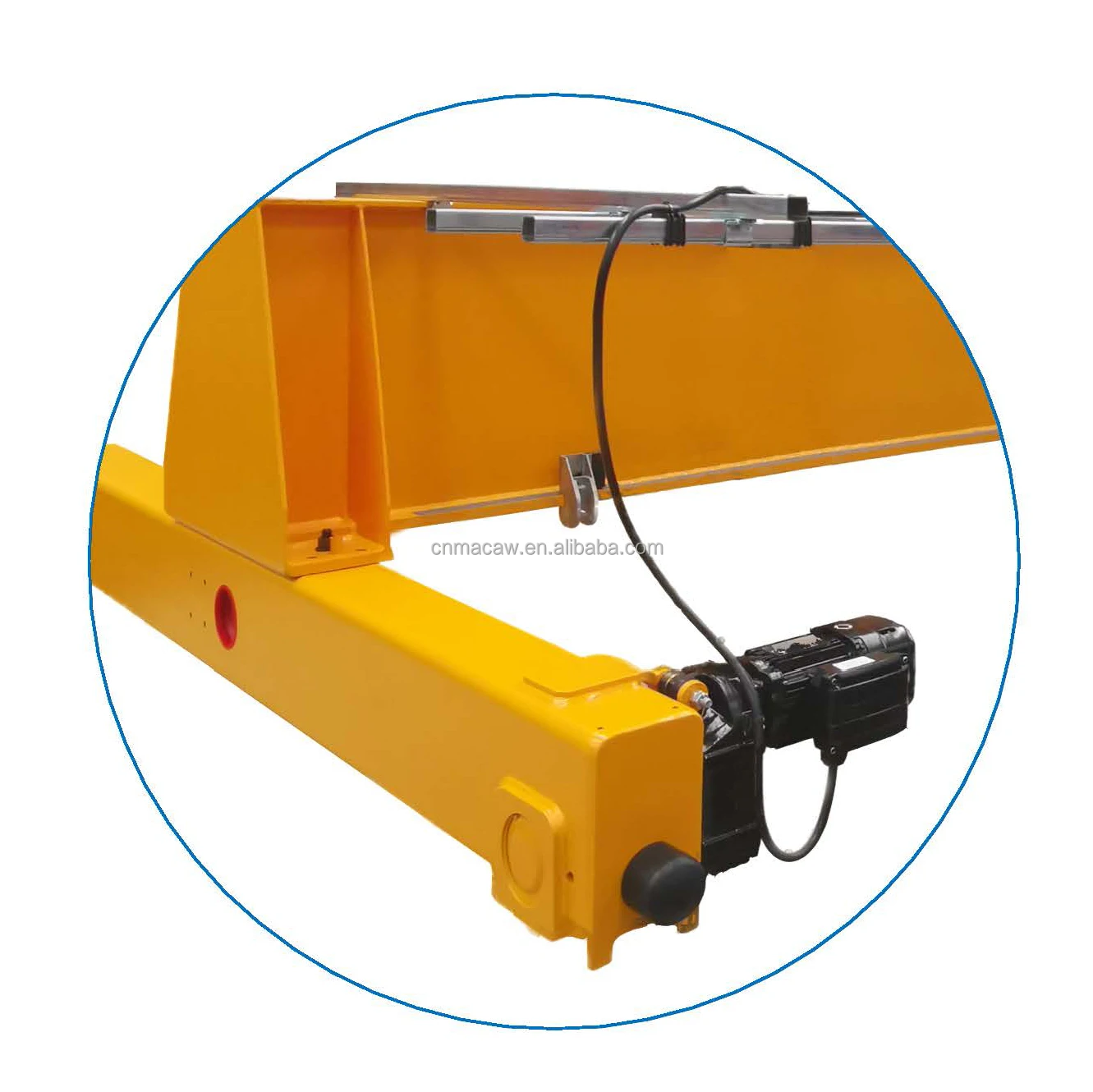 Workshop High Quality Beam Gear End Carriage For Overhead Crane With Drive Motor