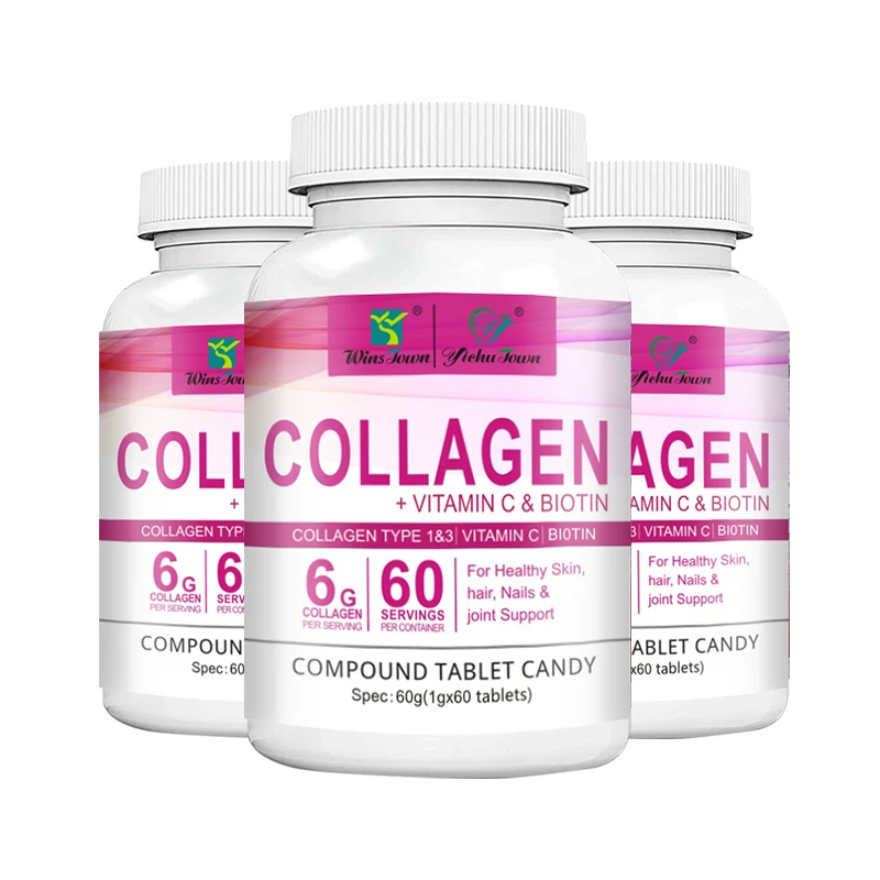 Factory agent processing capsule tablets health care products Natural herbal extract collagen tablets