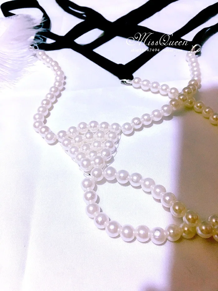 Sexy thong 2022 new wholesale Womens fashion Contracted style Handmade pearl underwear Sexy thong