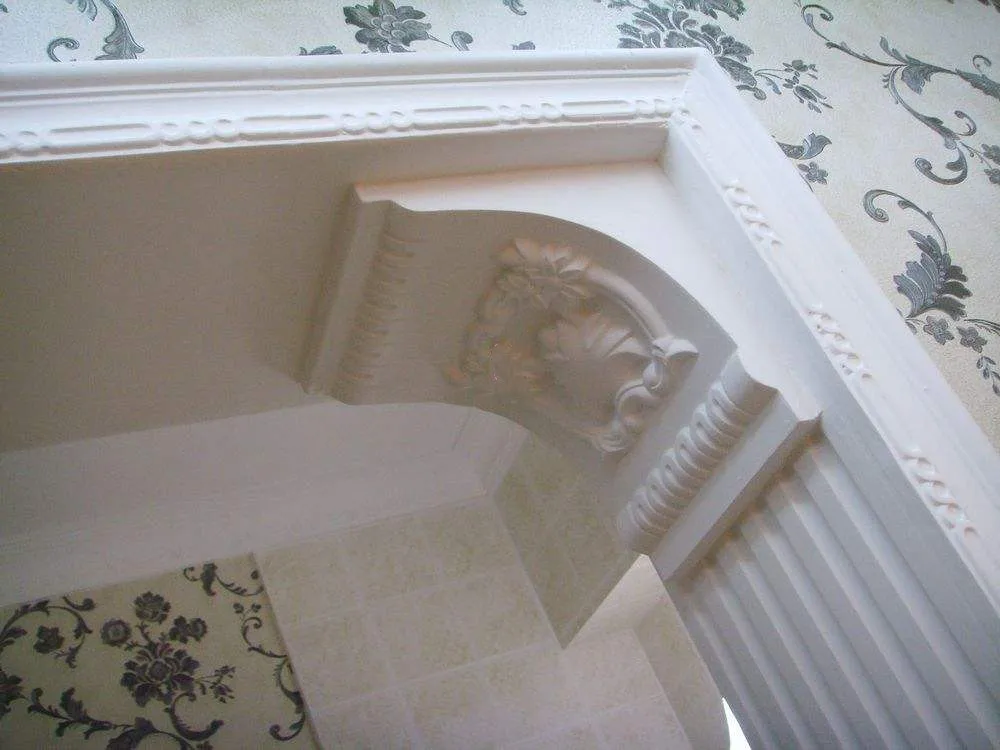 Decorative corbel gypsum house/hotel cornice brackets