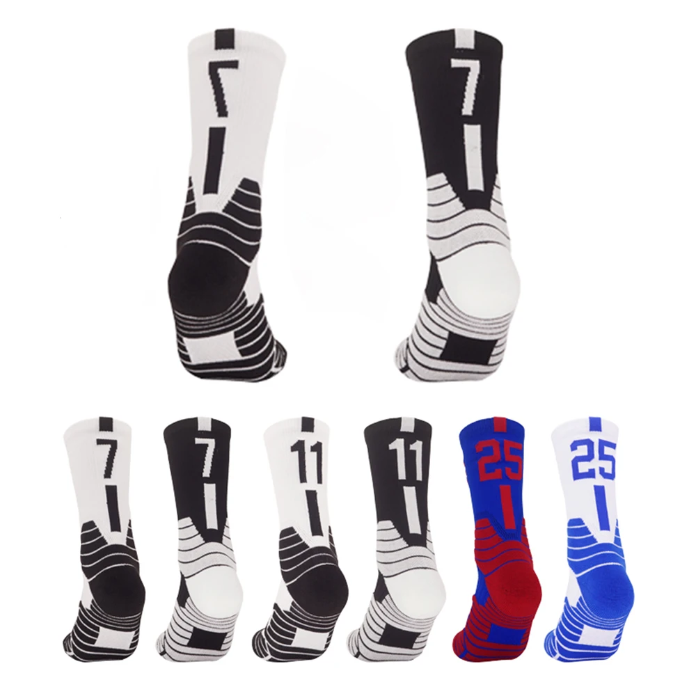 Top quality wholesale athletic crew breathable basketball team socks sport cotton socks for men