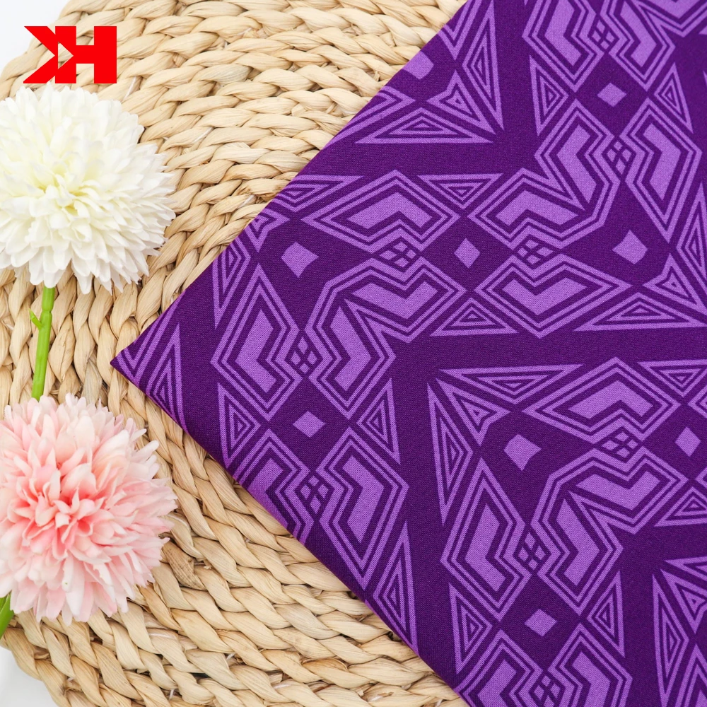 Tribal print samoan custom print tapa Polynesia fabric material by yard (1600543153065)