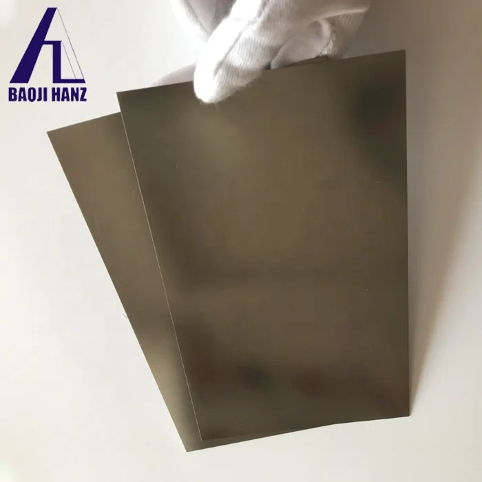 Лист из чистого вольфрама ASTMB760 толщиной 0,5 мм и 1 мм для промышленности