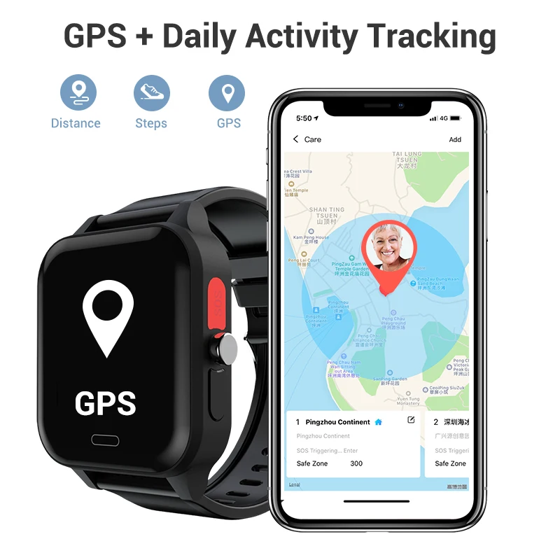2032 4g gps-трекер android Мобильные вызовы Смарт-часы sos носимые устройства телефон с sim-картой
