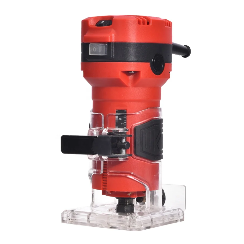 850W Portable Mini Wood Carving Working Tool Palm Router Edge Electric Wood Trimmer