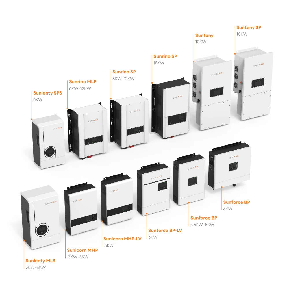 Sunark Solar Inverters Off Grid 18Kw 120V 240V 18Kw Low Frequency Split Phase Inverters For Home Solar System