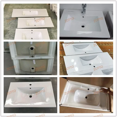 Low Price Single Hole Bathroom Sinks Cabinet Hand Wash Basin Ceramic Vanity Sink Cheap Counter Top Sink Bathroom Wash Basin