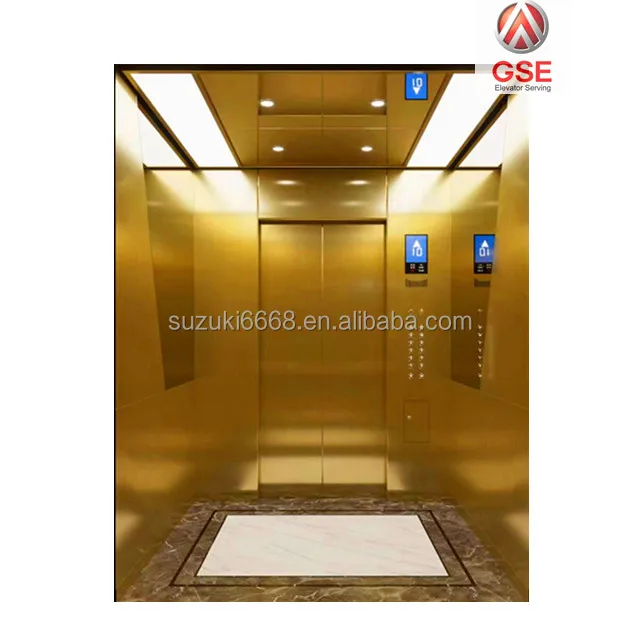 Suzuki 6 Floor Elevator building lift 630 kg 8 people small elevator Residential Modern Luxury Home Elevator Price