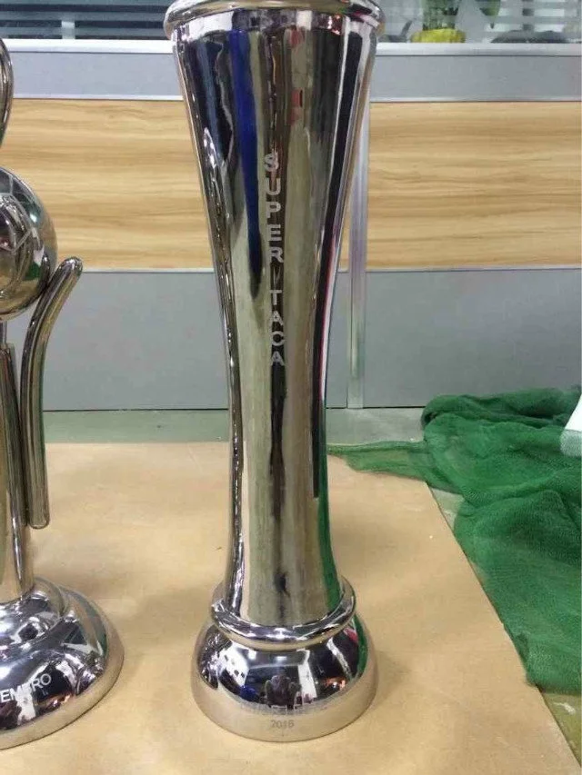 Customized World Globe Metal Trophy