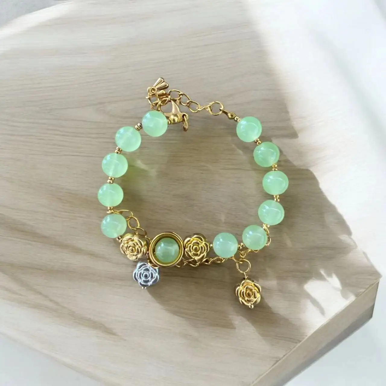 YZ Natural Stone Bracelet Wholesale Crystal Polish Ball Lucky Stone Natural Jade Bracelet Beads Red Agate Gems Energy Bracelets