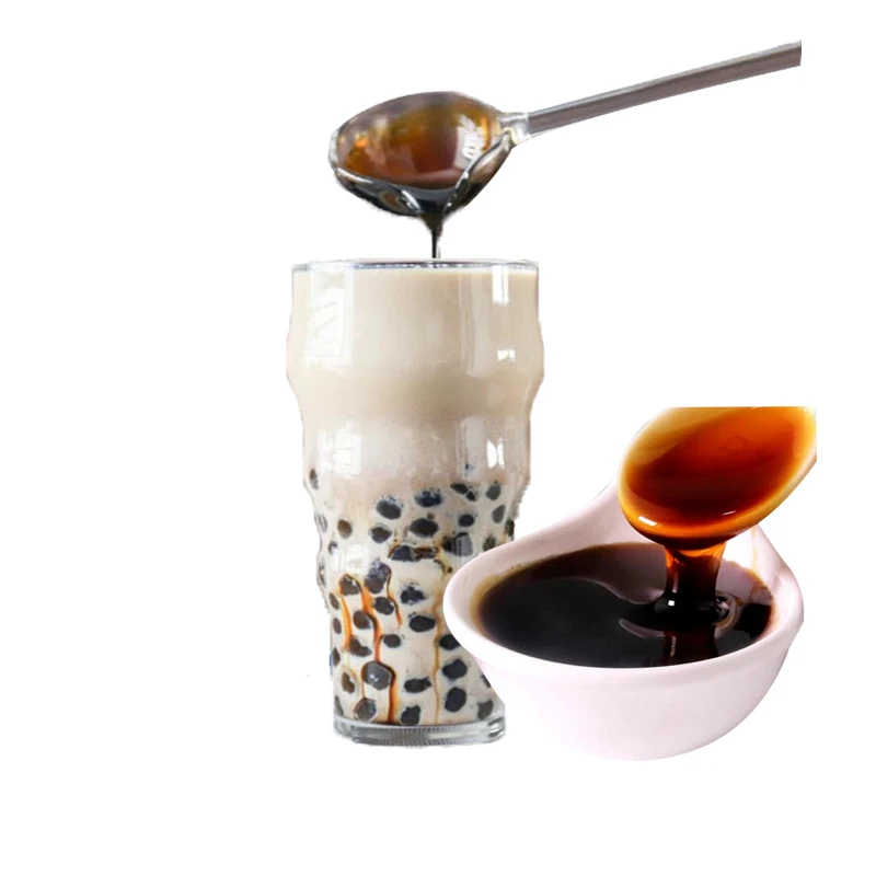 1.2kg Black Sugar Syrup for Beverage Bubble Tea Syrup and Flavored Drinks brown sugar syrup
