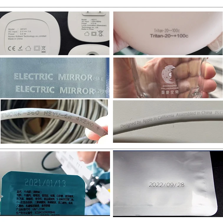 Desktop UV laser marking machine 5W 10W laser engraving machine for Ceramic plastic glass crystal PCB