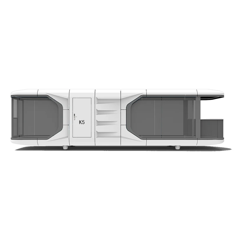 Отель Capsul интегрированный корпус крошечный дом на колесах складном предложении умный портативные бары